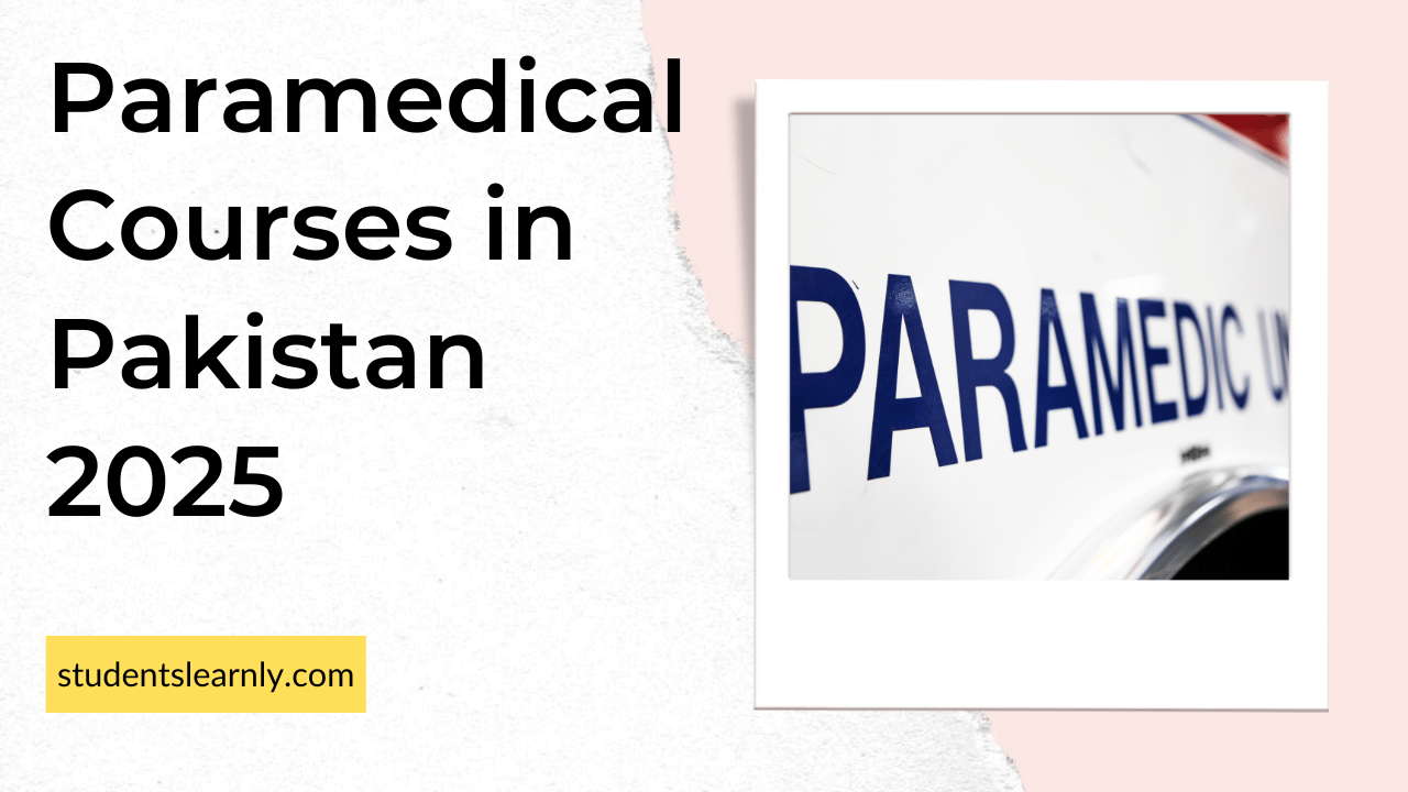 Paramedical Courses in Pakistan